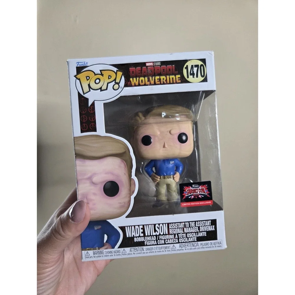 Funko Pop Deadpool Wolverine Wade Wilson Assistant 1470 Target Con 2025